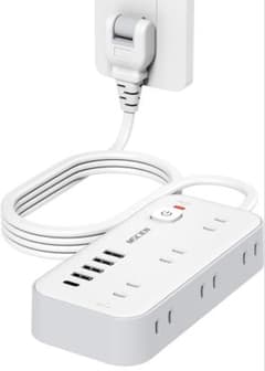 Mscien 延長コード 2m 電源タップのサムネイル