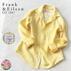 えべち フランク＆アイリーン リネン100%スキッパーシャツ BARRY えべち様専用 フランク＆アイリーン リネン100%スキッパーシャツ BARRY