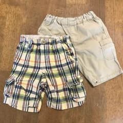 babyGAP 無印良品 ハーフパンツ ２枚セット 80のサムネイル