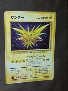 旧裏　サンダー　化石の秘密　全面ホロのサムネイル