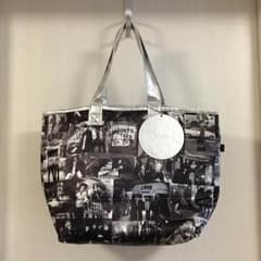 【中古】♥︎moussy♥︎リバーシブルトートバック/メタリックシルバーのサムネイル