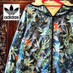 adidas neo アディダス ネオ ボタニカル柄 ウインドブレーカーのサムネイル