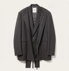 希少品・美品】ujoh ウジョー ノーカラージャケット ジレ セット
