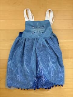エルサ　エプロン ドレス　雪の結晶柄　ハロウィンのサムネイル