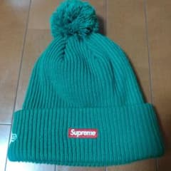 13aw Supreme New Era® Beanie ボンボンニット帽のサムネイル