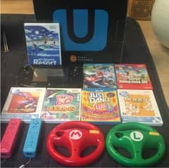 Wii U 本体 ソフト7マイ・マリオカートハンドルのサムネイル