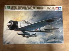 タミヤ 1/48 零戦21型　A6M2（欠品あり）のサムネイル
