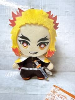 滅の刃 ともぬい 柱登場編 煉獄杏寿郎 炎柱 タグ付き ぬいぐるみ マスコットのサムネイル