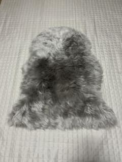 ⭐️天然羊毛ムートンラグ1匹サイズ 人気色シナモン色 新品未使用