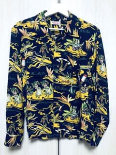 SUN SURF長袖アロハシャツSサイズのサムネイル