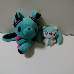 汎用うさぎ初音ミク　かおもじネコ歌姫　セットのサムネイル