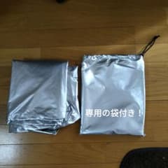 【SUV車用・シルバー】タイヤカバー 420D厚手ポリエステル 防水 UVカットのサムネイル