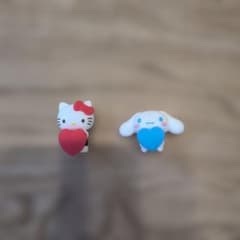 サンリオ キャラクターズ フィギュア　ガチャガチャ 2種セットのサムネイル