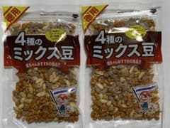 福豊堂 4種のミックス豆 300g　2袋　おつまみのサムネイル