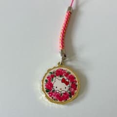 HELLO KITTY×高島屋】ローズ柄限定ストラップ ハローキティ レア