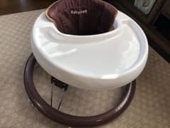 永和　歩行器　シンプルウォーカ　ストラップマット付き　ブラウンのサムネイル
