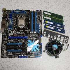 ASUS P7P55D-E + Core i7 870 + DDR3 16GBのサムネイル