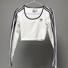 adidas originalsクロップド長袖Tシャツのサムネイル