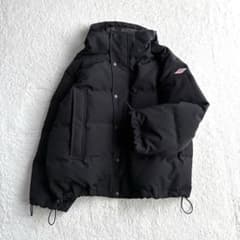 24AW 美品 ダントン Bshop フーデッドダウンジャケット 黒 レディース