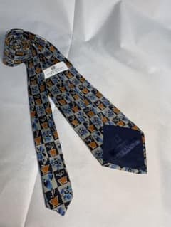 GIVENCHY ジバンシィ ネクタイ 花柄 鉢植え柄 シルク