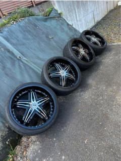 ジアンナブリッツ 22インチ 5スポーク 265/35r22のサムネイル