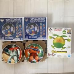 [이치 반 쿠지] 기동 전사 건담 건프라 40 주년 작은 접시 할로 프라 할로 솔리드 클리어