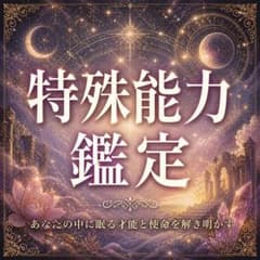 【特殊能力鑑定】占い 霊視 才能 使命 天職 悩み相談 チャネリングのサムネイル