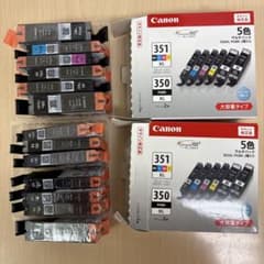 Canon 350XL, 351XL 互換インクカートリッジ 5色セットのサムネイル