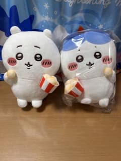 치이카와 함께 먹어 팝콘 인형 2종 세트