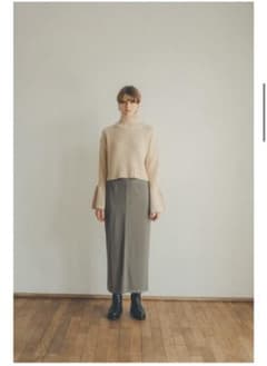 CLANE BELL SLEEVE TURTLE KNIT TOPS クラネのサムネイル