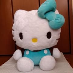 キティちゃん　ぬいぐるみ　big 大　ミントグリーン　チョコミントのサムネイル