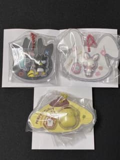 サンリオ パッケージ チャーム プリン ばつ丸 ウィッシュミーメル 3個セットのサムネイル