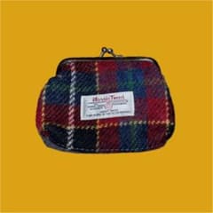 Harris Tweed 財布 がま口 コインケースのサムネイル