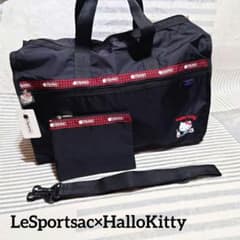 ゆ*)様 レスポートサック　ハローキティー　 ボストンバッグ　黒　新品未使用 ゆ*)様 レスポートサック ハローキティー ボストンバッグ 黒 新品未