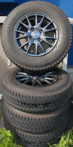 引き取り限定 165R13 LT スタッドレス 4本セット - メルカリ