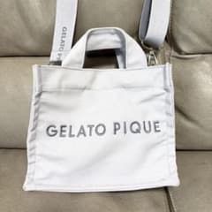 GELATO PIQUE グレー ショルダーバッグのサムネイル