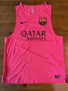 【激レア現地購入品】FC Barcelona Dri-FIT ピンクジャージ Lのサムネイル