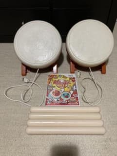 太鼓の達人Wii タタコン2個セット！のサムネイル