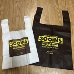 3COINS エコバッグ 2色セットのサムネイル