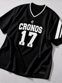【新品】完全限定品 クロノス cronos アメリカンフットボールシャツ S 新品】完全限定品 クロノス cronos アメリカンフットボールシャツ S