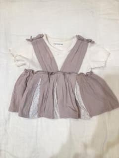 ママラク　トップス　80cm 女の子のサムネイル