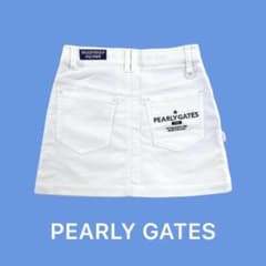 73 パーリーゲイツ 定価26,400円 ハイパワーストレッチスカート 白1 M