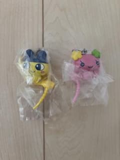 たまごっち　カラフルマルチチャーム　まめっち　ふらわっち　シャカシャカチャーム付のサムネイル