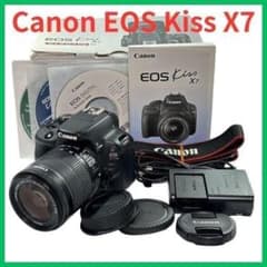 元箱付】Canon Kiss X7 手ぶれ補正⭕️軽量小型 付属品多数！ - メルカリ