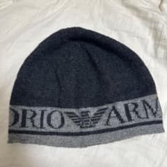 EMPORIO ARMANI ニット帽 L ダークグレーのサムネイル