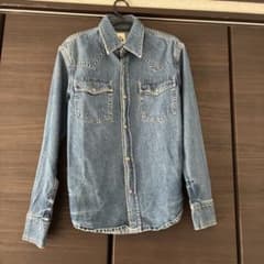 デニムシャツ Mサイズ 長袖のサムネイル