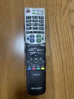 SHARP シャープ  AQUOS  純正テレビ リモコン　中古のサムネイル