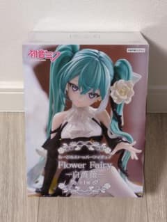 送料込】初音ミク ぬーどるストッパーフィギュア Flower Fairy 白薔薇
