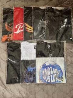 B'z HINOTORI NEW LOVE Tシャツ8点セット B´z HINOTORI NEW LOVE Tシャツ8点セット