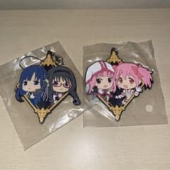魔法少女まどか☆マギカ ラバーストラップ 2個セット - メルカリ